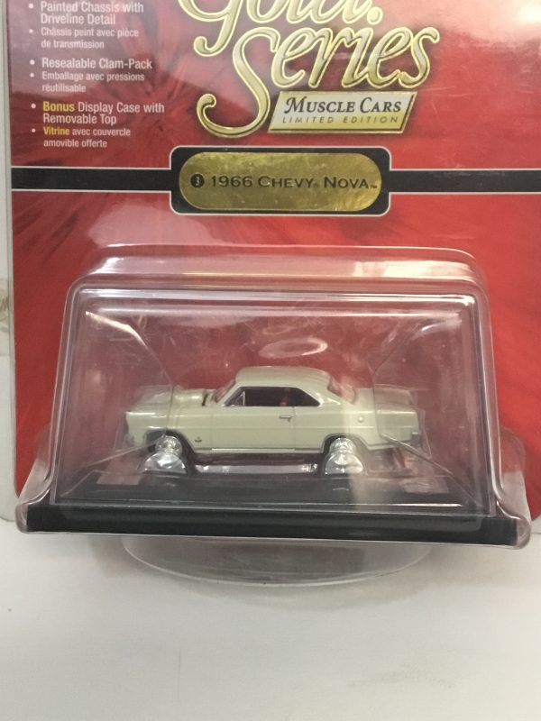 Johnny Lightning Gold series muscle cars 1966 Chevy nova  (6B5) Online Sale