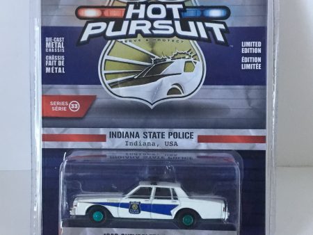 Greenlight Hot Pursuit series 33 Indiana state police 1986 Chevrolet Caprice CHASE Online now