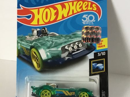 2018 Hot Wheels #34 Monteracer Factory sealed sticker VV3 Sale