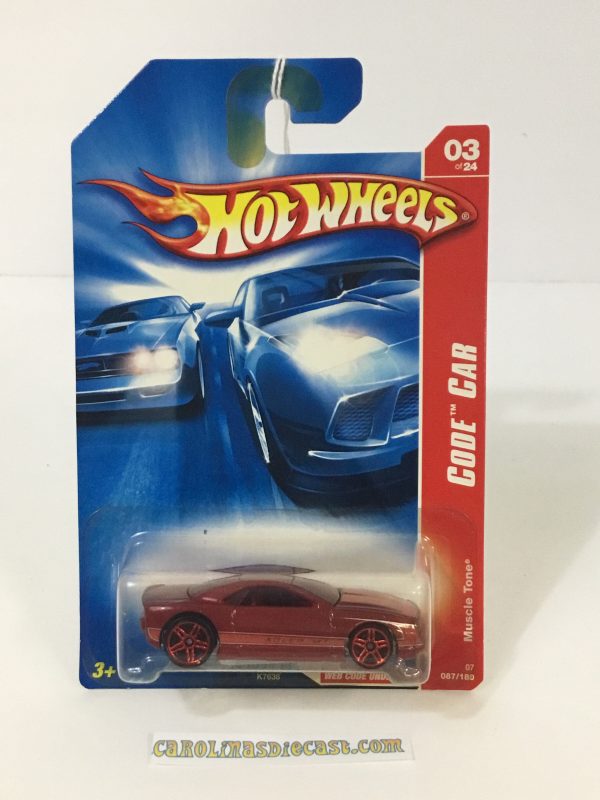 2007 Hot Wheels #87 Muscle tone (GGG6) Cheap