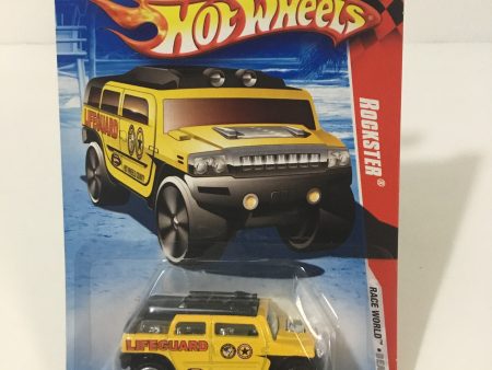 2010 Hot Wheels #180 Rockster yellow Online Hot Sale