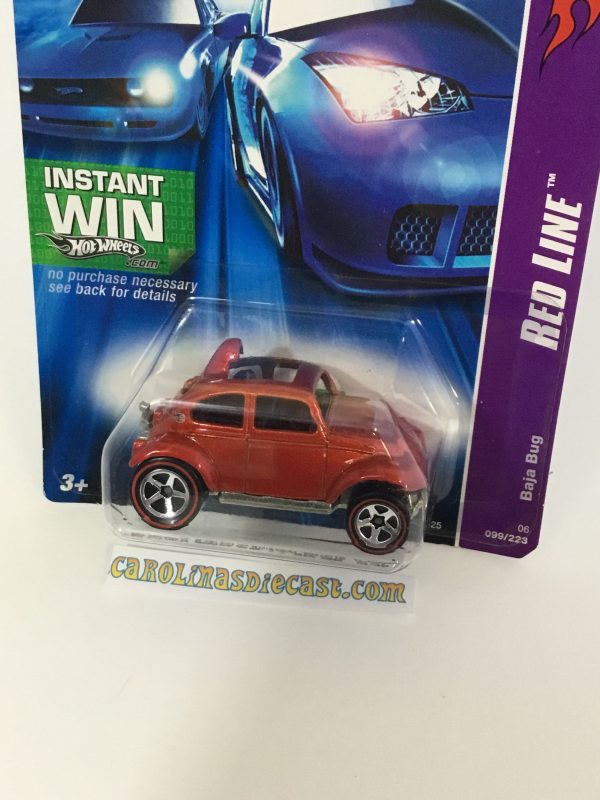 2006 Hot wheels #99 Baja Bug Red Line (UUU1) Supply