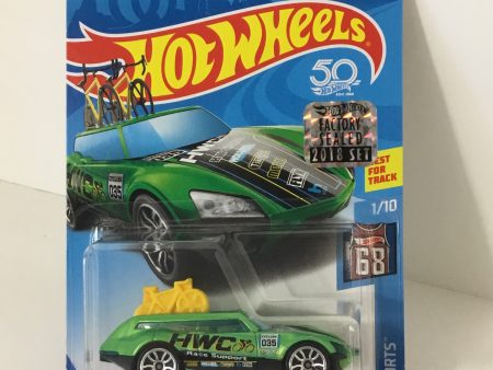 2018 Hot Wheels #77 Tour De Fast Factory sealed sticker VV1 For Sale