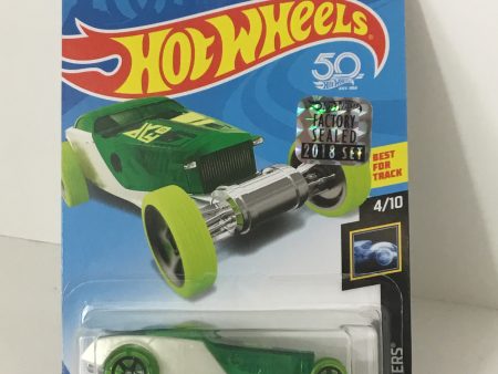 2018 Hot Wheels #130 Hi-Roller green Factory sealed sticker WW3 Online Sale