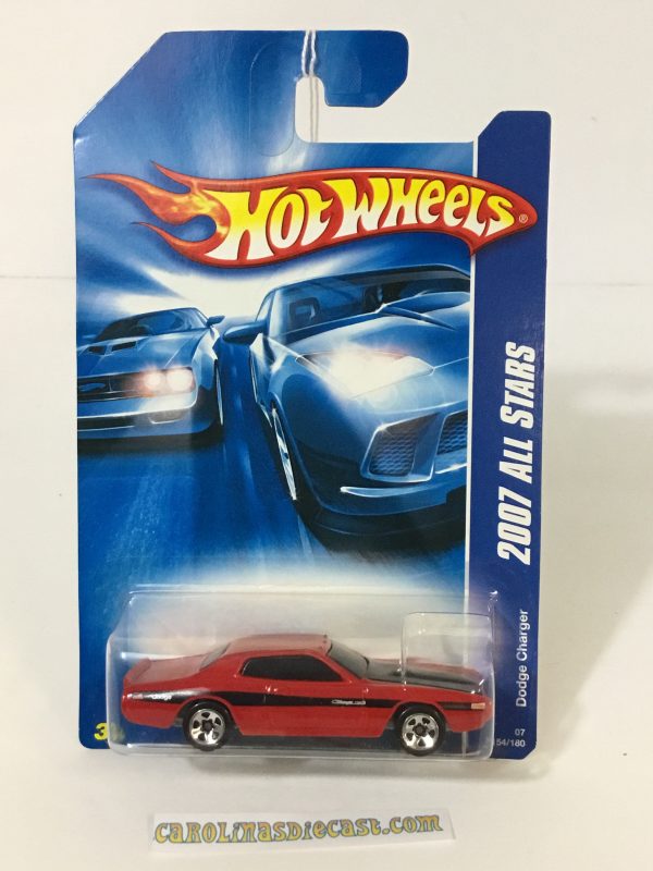 2007 Hot Wheels All stars #154 Dodge Charger  (EEE3) Discount