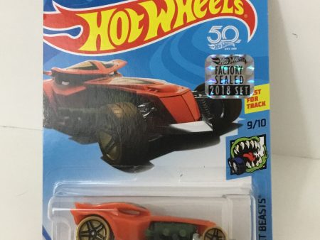 2018 Hot Wheels #186 Ratical Racer Factory sealed sticker YY2 Online now