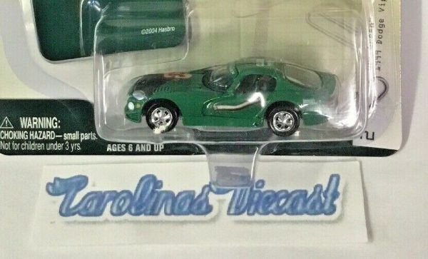 2004 Johnny Lightning CLUE Character Cars 1999 DODGE VIPER Mr. Green1 64 207A Supply