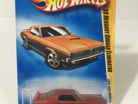 2009 Hot Wheels #8 69 mercury cougar eliminator orange  (JJJ5) For Cheap