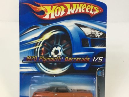 2006 Hot Wheels #61 70 Plymouth Barracuda copper (FFF5) Online Hot Sale