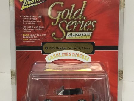 Johnny Lightning Gold series muscle cars 1969 dodge coronet R T convertible 209G For Sale