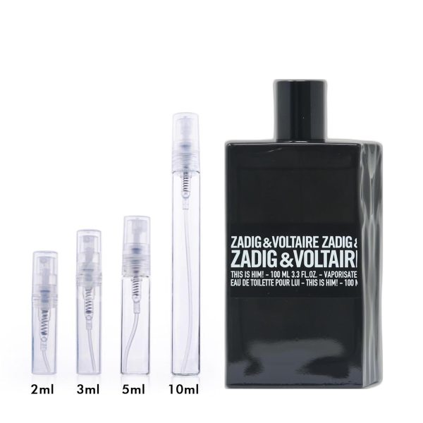 Zadig & Voltaire This is Him! Pour Lui Eau de Toilette for Men Hot on Sale