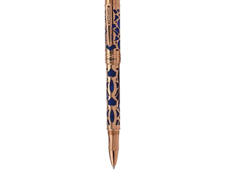 Conklin Endura Deco Crest Roller Ball Pen - Blue Hot on Sale