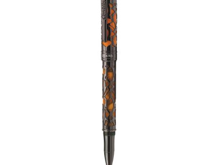 Conklin Endura Deco Crest Roller Ball Pen - Orange For Cheap