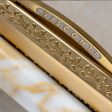 Visconti IL Magnifico Roller Ball Pen - Calacatta Gold (Limited Edition) on Sale